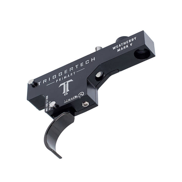 TriggerTech - Weatherby Primary Curved - Mark V - Curved - Single Stage - Adjustable - WM5-SBB-14-NBW