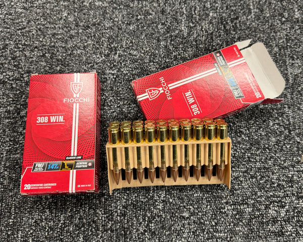 Fiocchi - .308 Win 147gr Ammunition