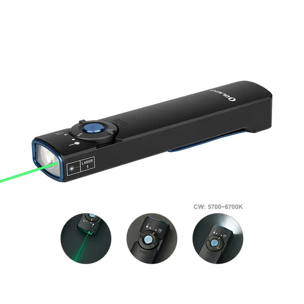 Olight - Arkfeld EDC Torch Light with Laser Pointer for Lectures